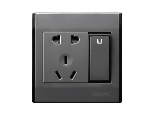 U4.0 One single (double) control switch two or three pole socket